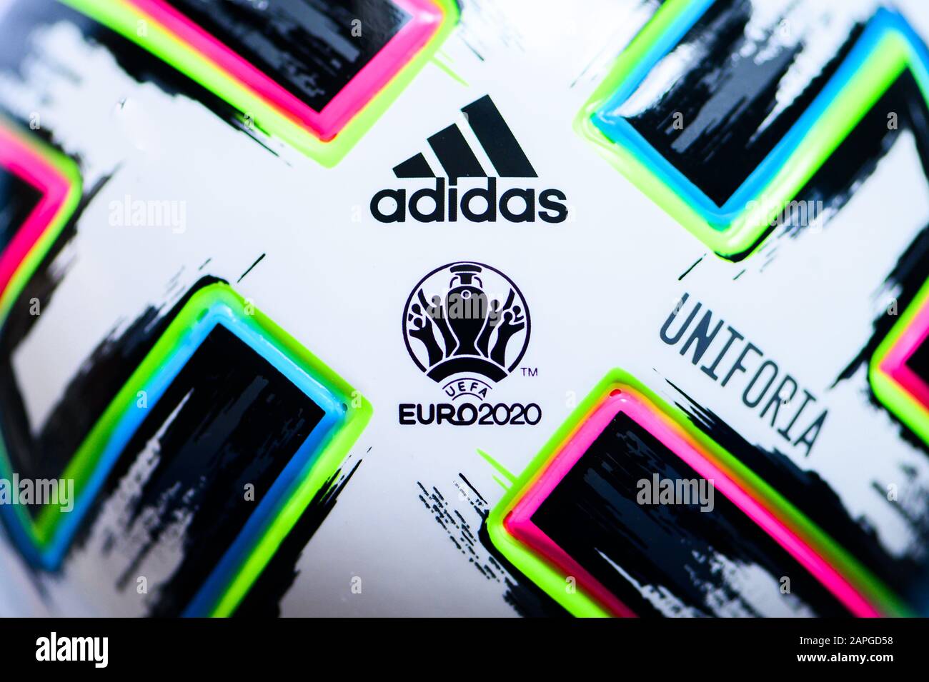 Adidas uniforia ball hi-res stock photography and images - Alamy