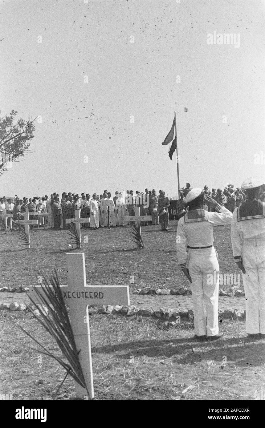 Tribute executed World War II on field of honour Antjol