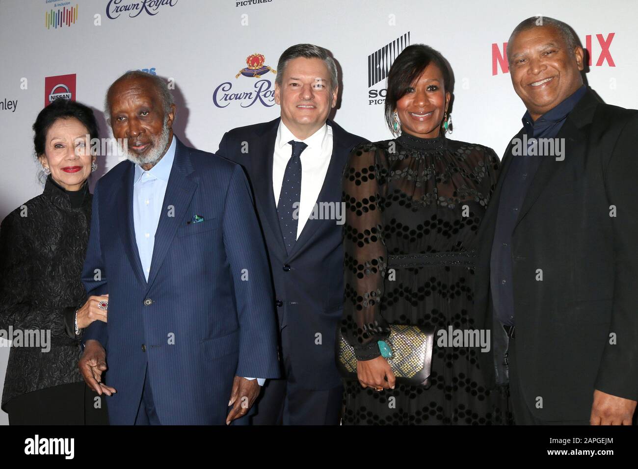 ted sarandos and nicole avant high resolution stock photography and images alamy