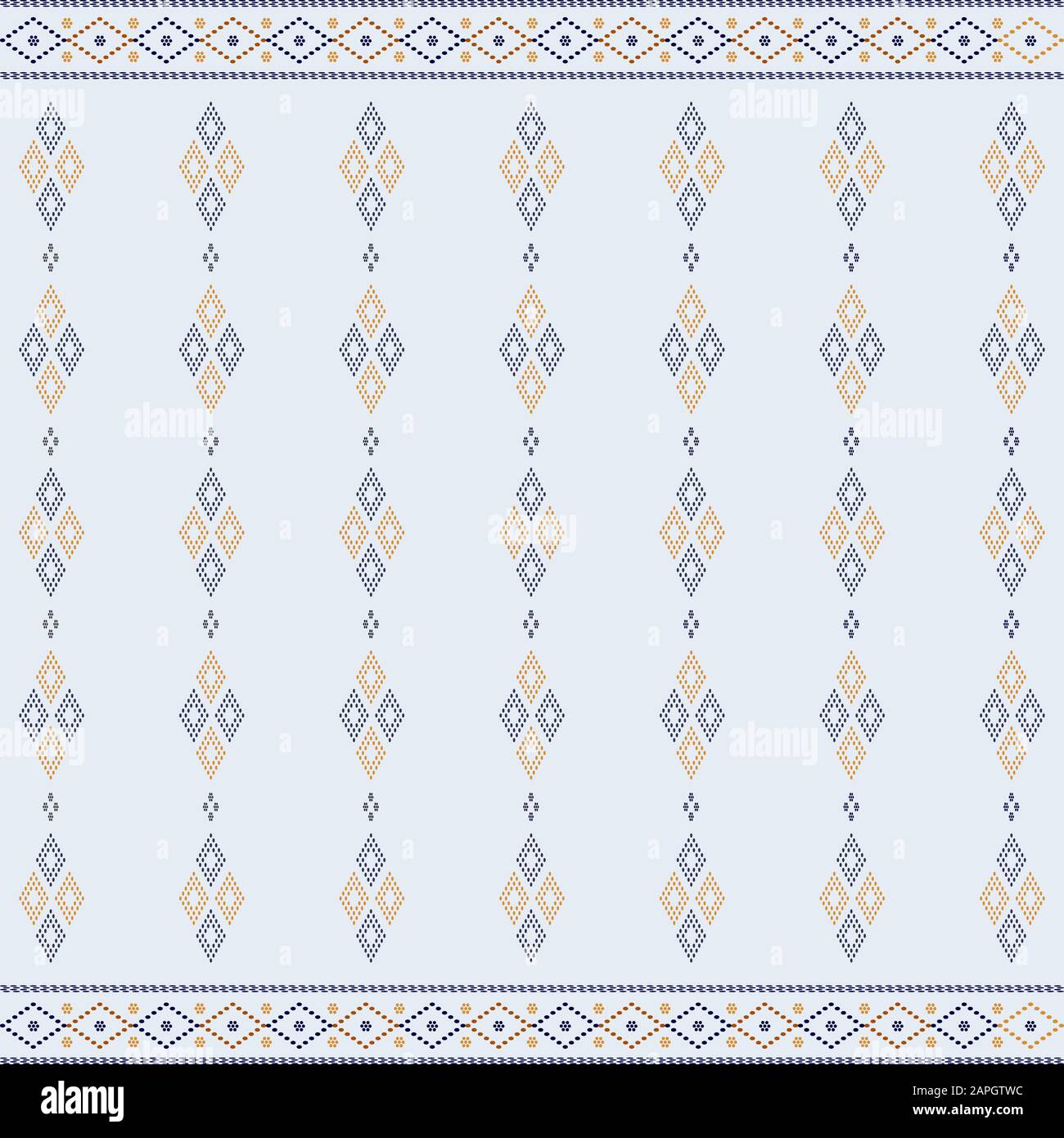 Tribal ethnic ornament seamless pattern background. Colorful vector ...