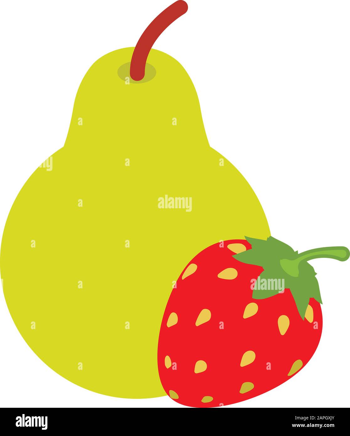 Summer fruit icon, isometric style Stock Vector Image & Art - Alamy