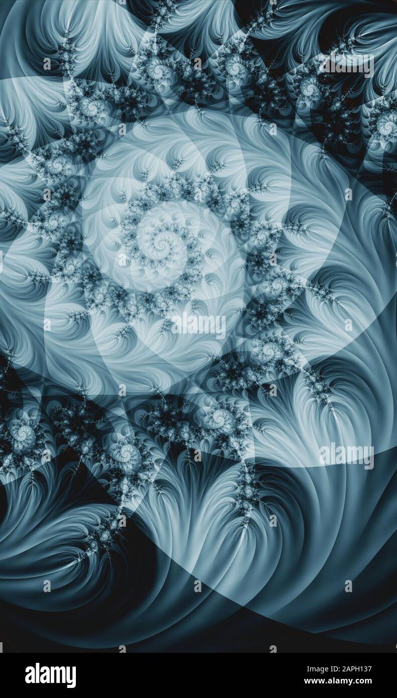 digital generated abstract fractal illustration Stock Photo