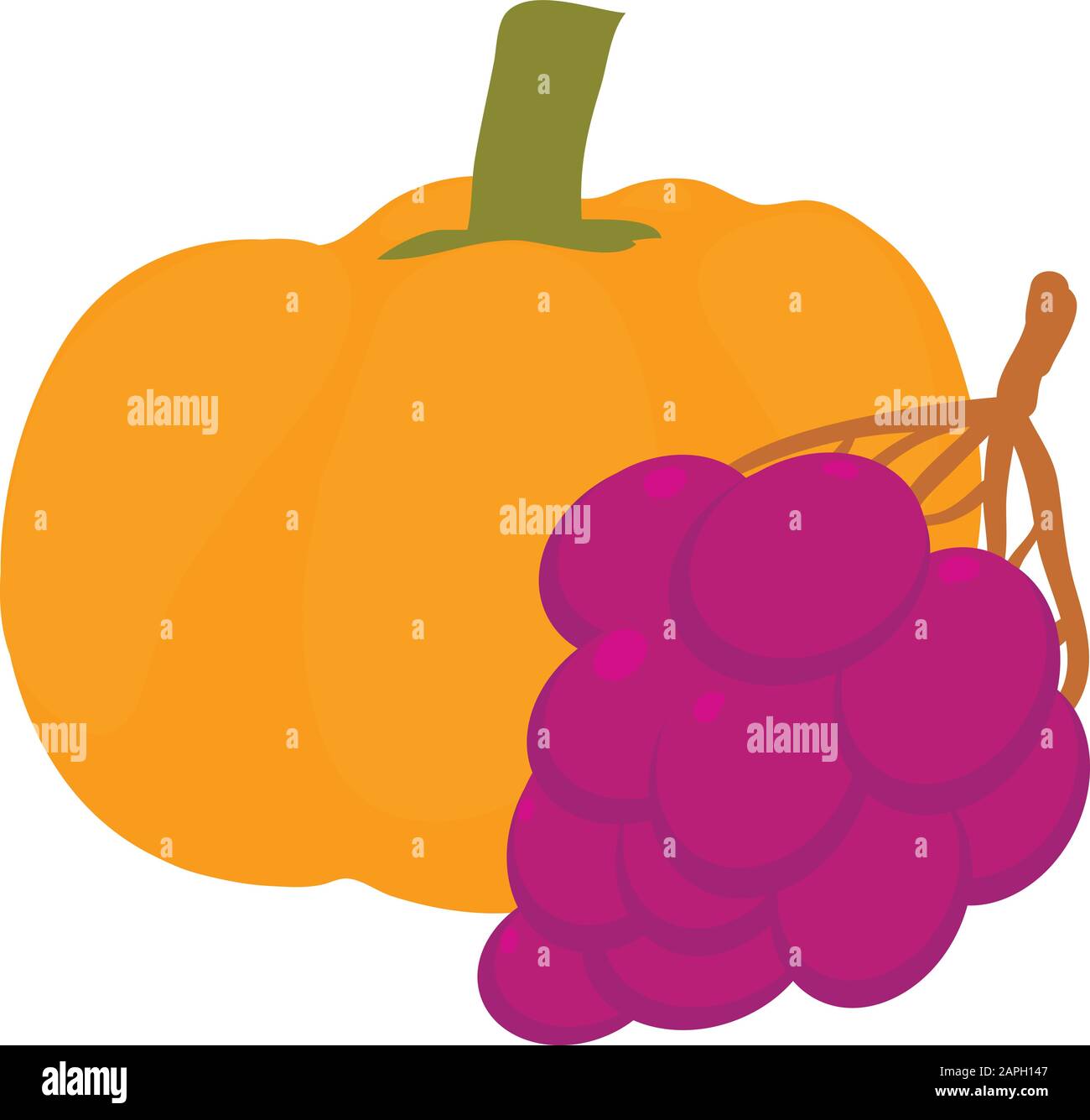Autumn harvest icon, isometric style Stock Vector