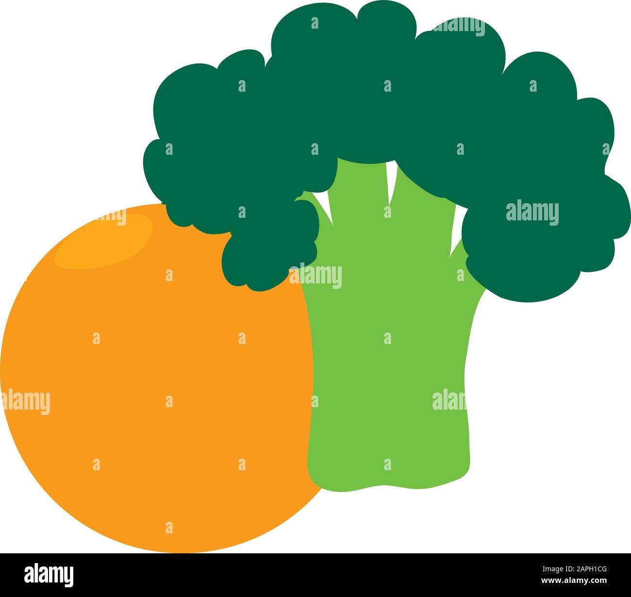 Eco food icon, isometric style Stock Vector
