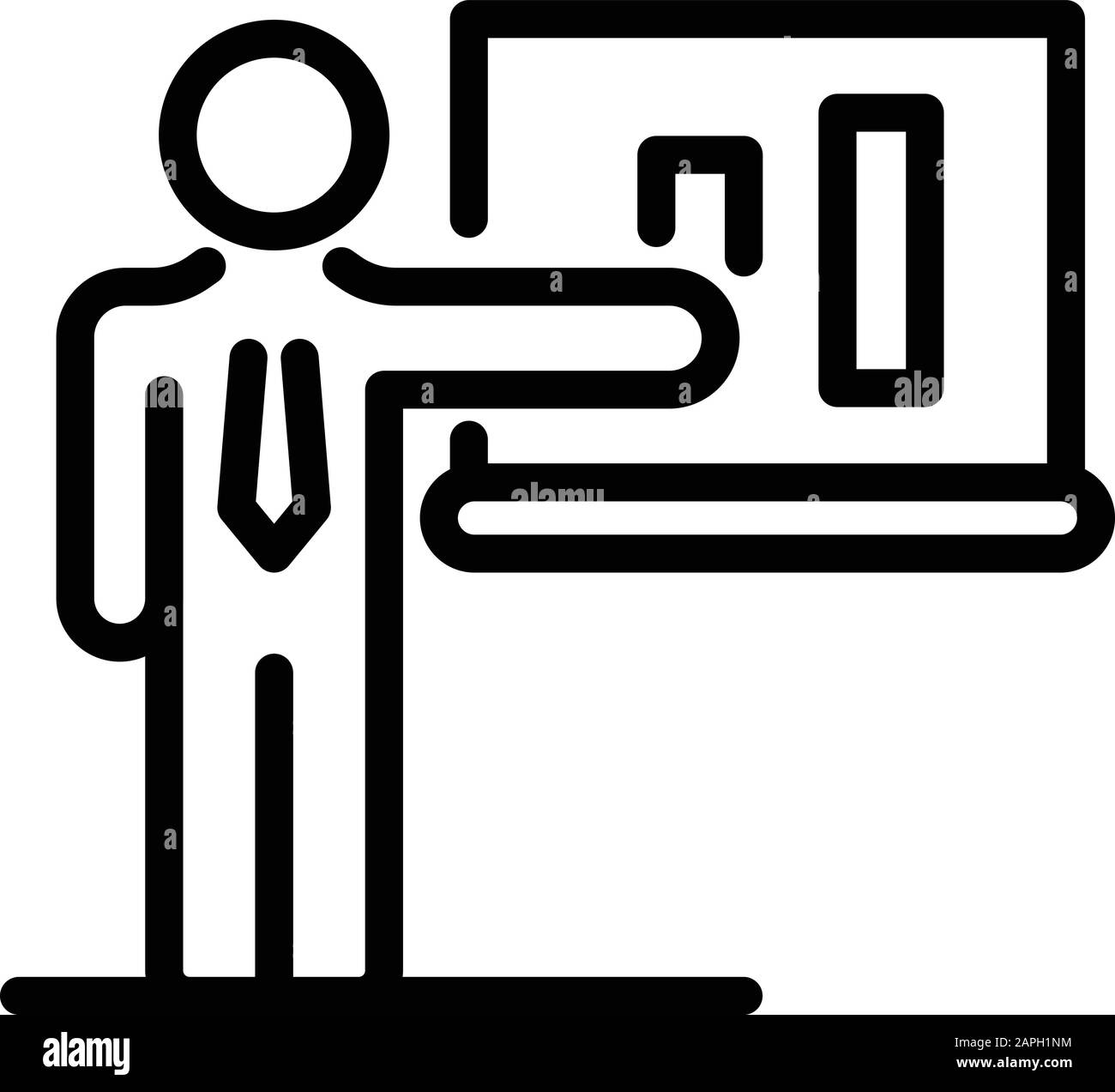 Finance banking icon, outline style Stock Vector Image & Art - Alamy