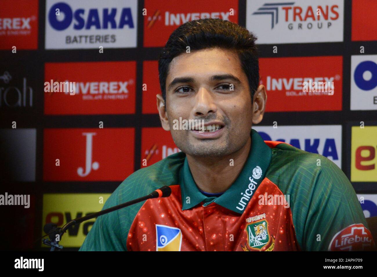 Lahore, Pakistan. 23rd Jan, 2020. Bangladesh's cricket team captain ...