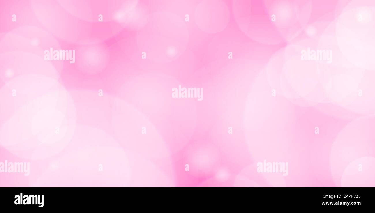 Abstract pink background with bokeh. Vector illustration Stock Vector ...