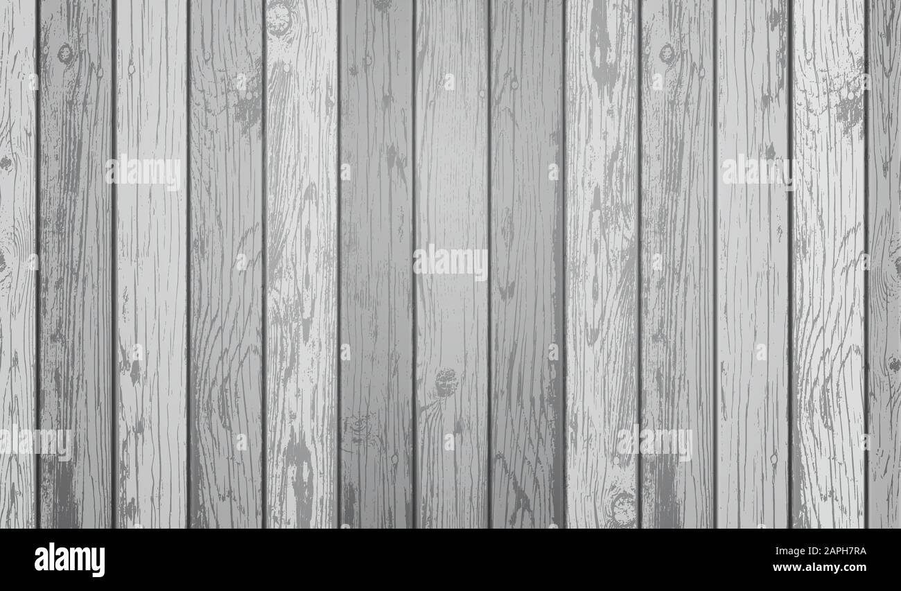 Wood planks texture background. Vector illustration Stock Vector