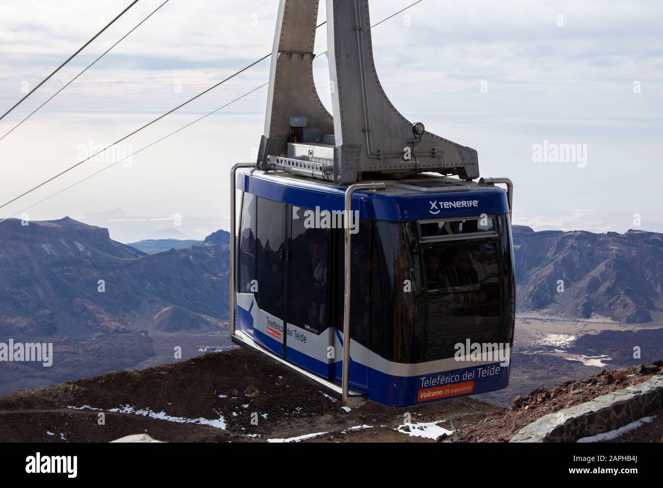 Tenerife cable car. Mount Teide National Park Stock Photo Alamy Tenerife cable car. Mount Teide National Park Stock Photo Alamy