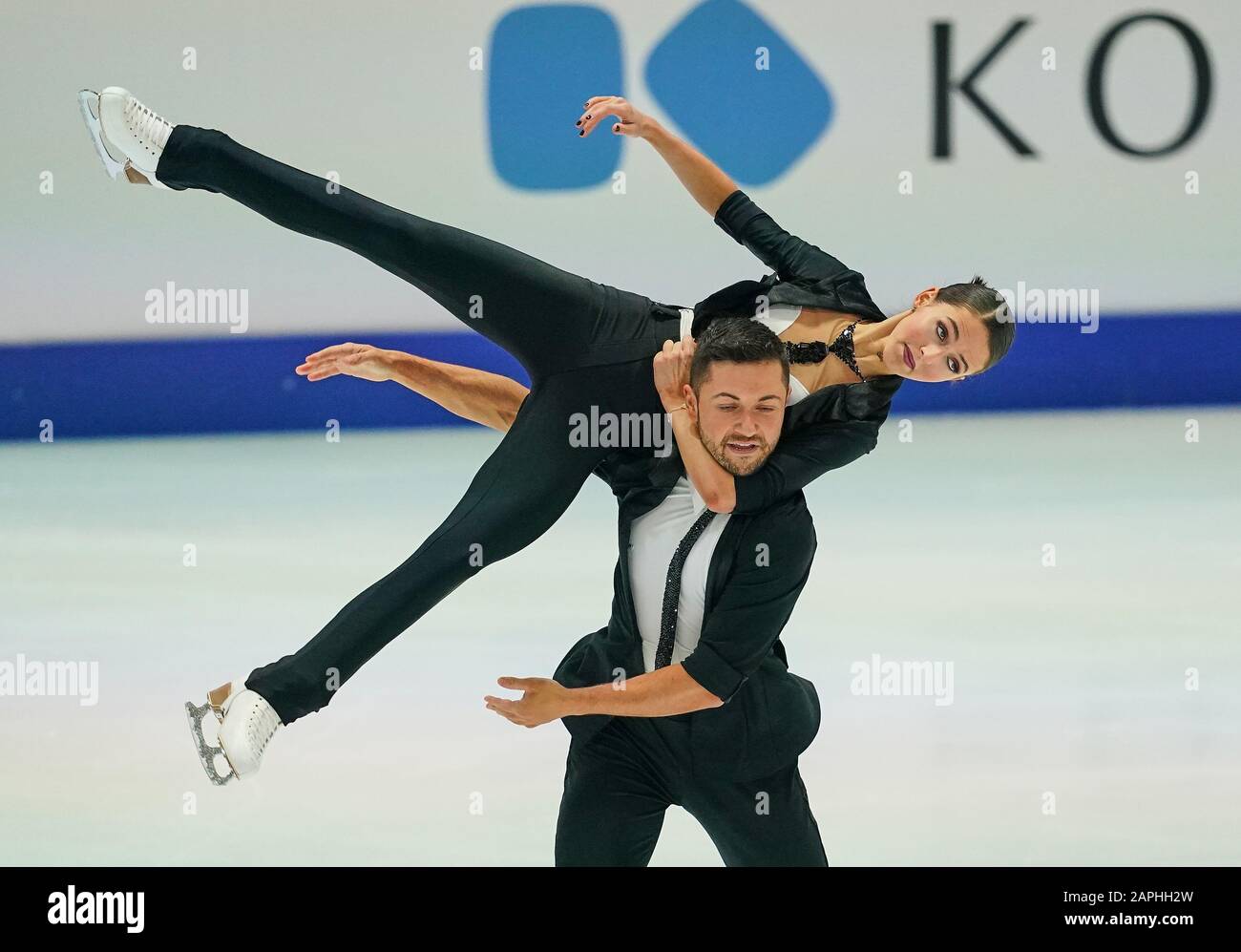 Steiermarkhalle, Graz, Austria. 23rd Jan, 2020. Lilah Fear and Lewis