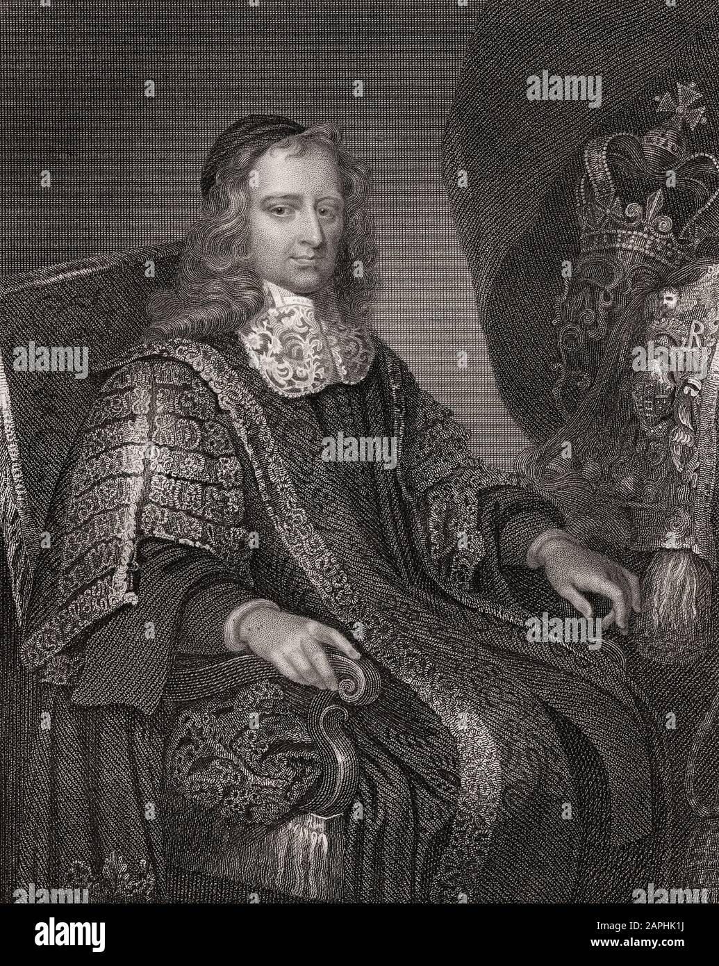 Francis north 1st baron guilford 1637 1685 lord keeper of the great