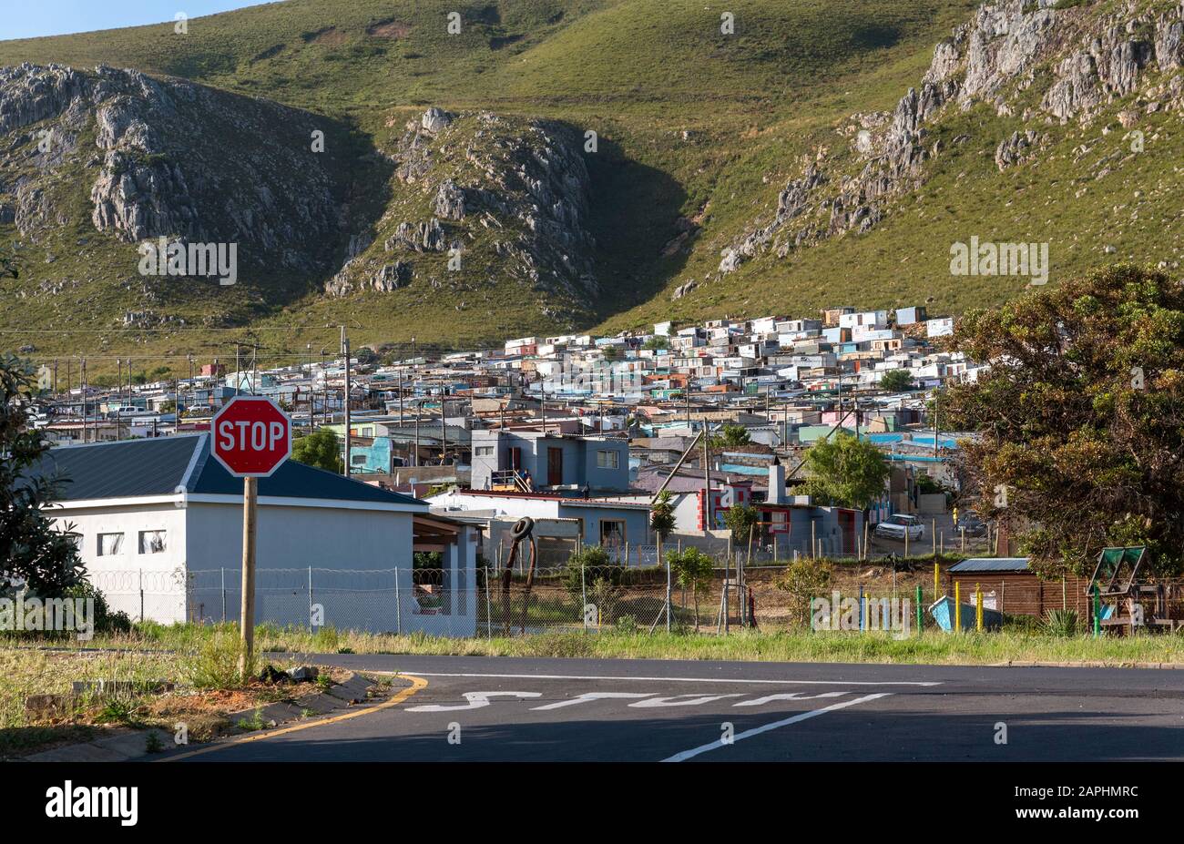 Kleinmond, Western Cape, South Africa. December 2019. Mountainside