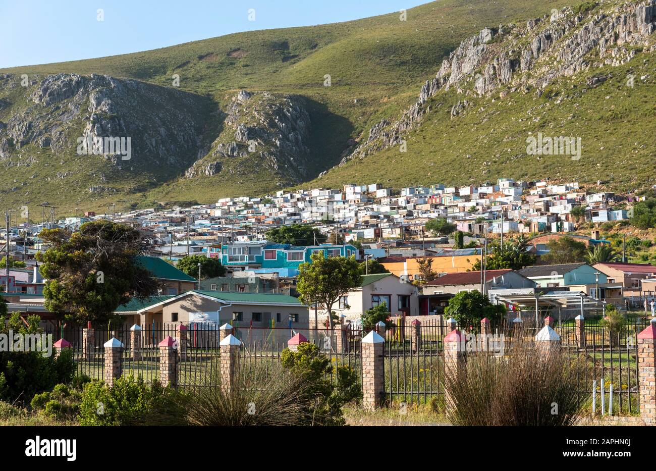 Kleinmond, Western Cape, South Africa. December 2019. Mountainside