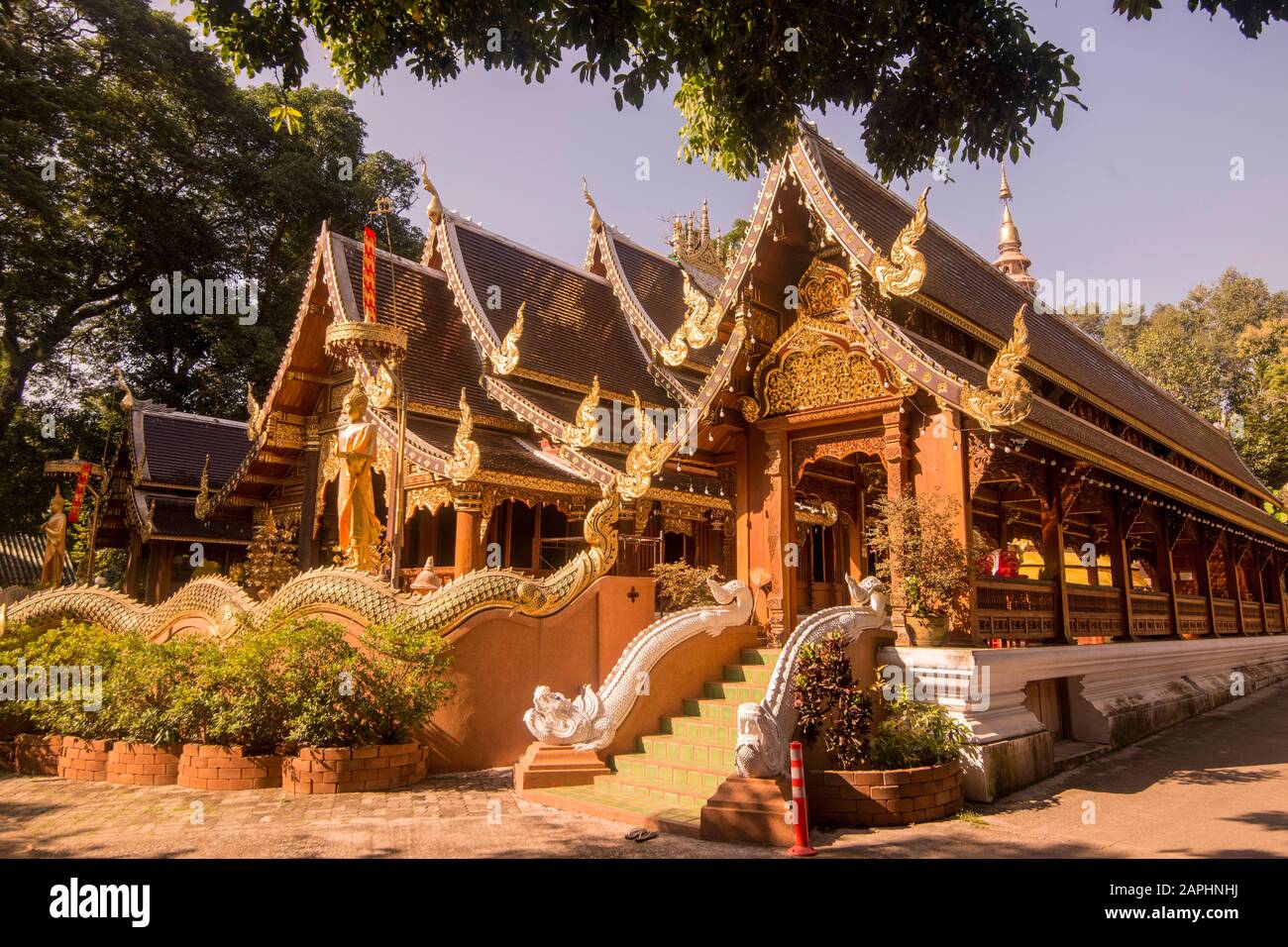 The Wat Ram Poeng in the city of Chiang Mai at north Thailand. Thailand, Chiang  Mai, November, 2019 Stock Photo - Alamy