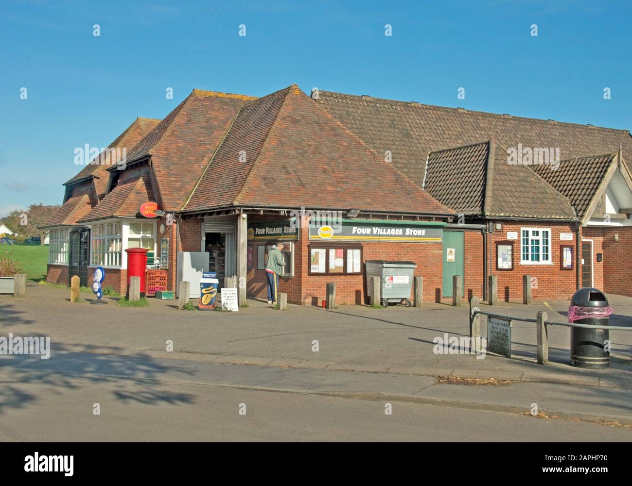 Littlebourne Village Store and Post Office Kent Stock Photo Alamy