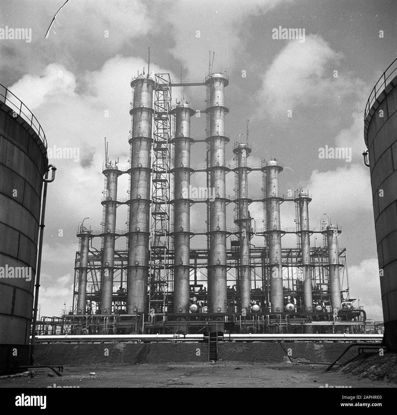 CPA ANTILLES NEERLANDAISES CURACAO OIL REFINERY CRACKER PLANTS