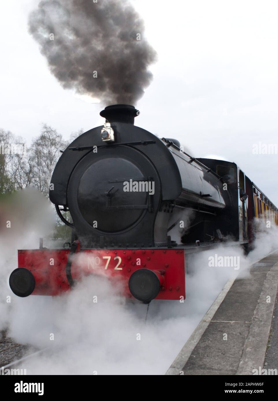 Black Steam Train High Resolution Stock Photography and Images - Alamy