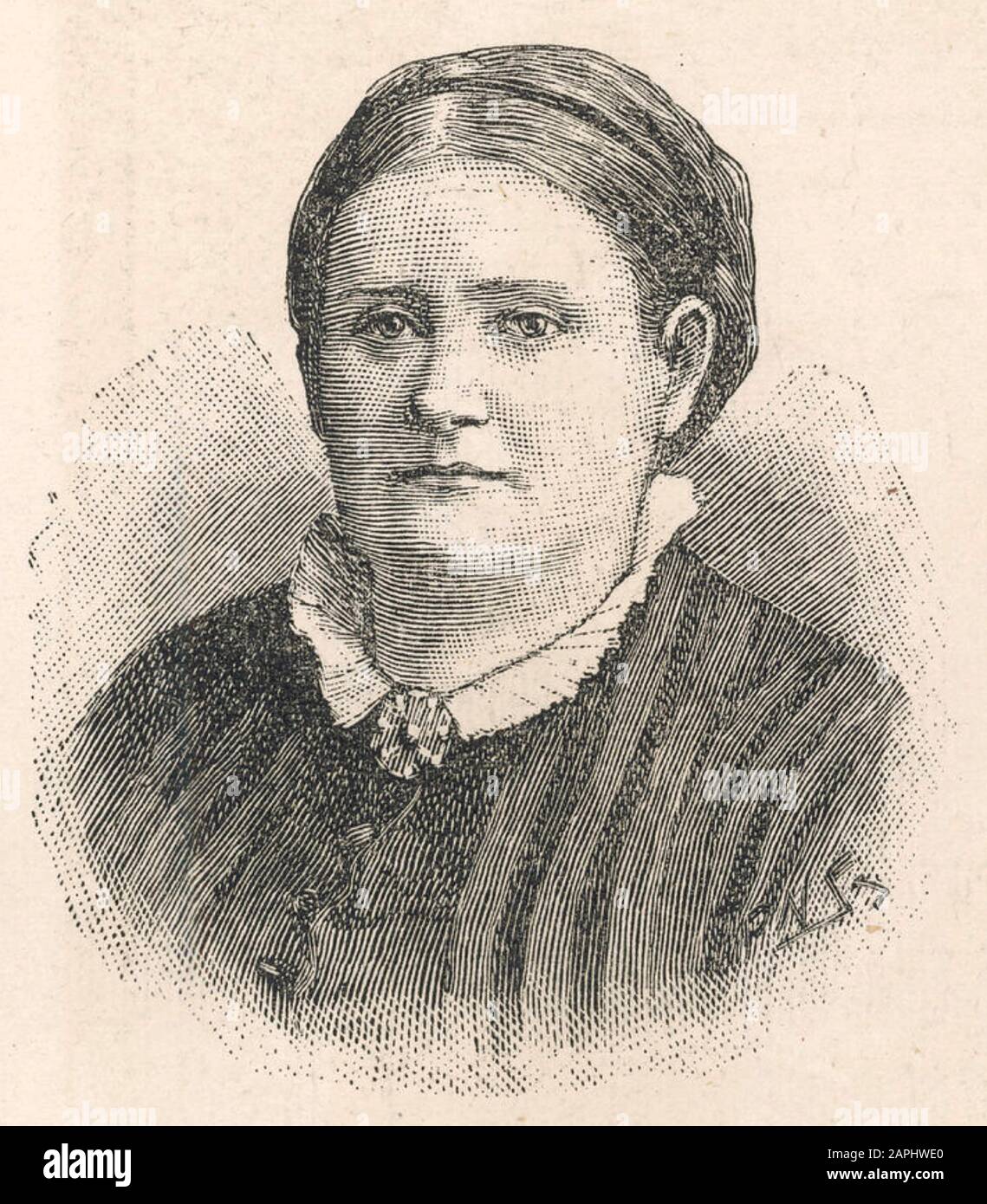 BARBARA BODICHON (1827-1891) English feminist, educationalist and artist Stock Photo