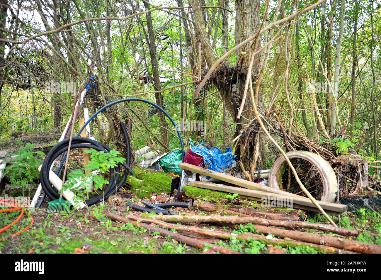 Dump rake hi-res stock photography and images - Alamy