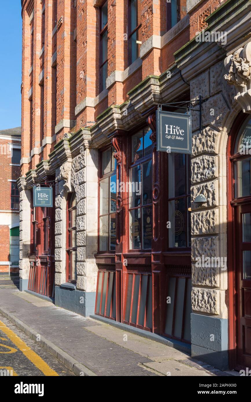 The Hive cafe and exhibition space in Birmingham's Jewellery Quarter, Hockley, Birmingham, UK Stock Photo