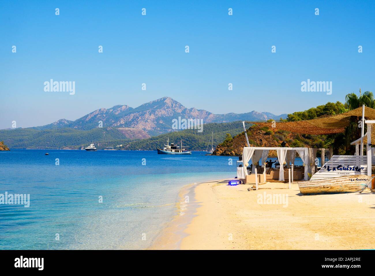 Asien Turkei Provinz Mugla Marmaris Resadiye Halbinsel Datca Halbinsel Hotel D Maris Bay Stock Photo Alamy