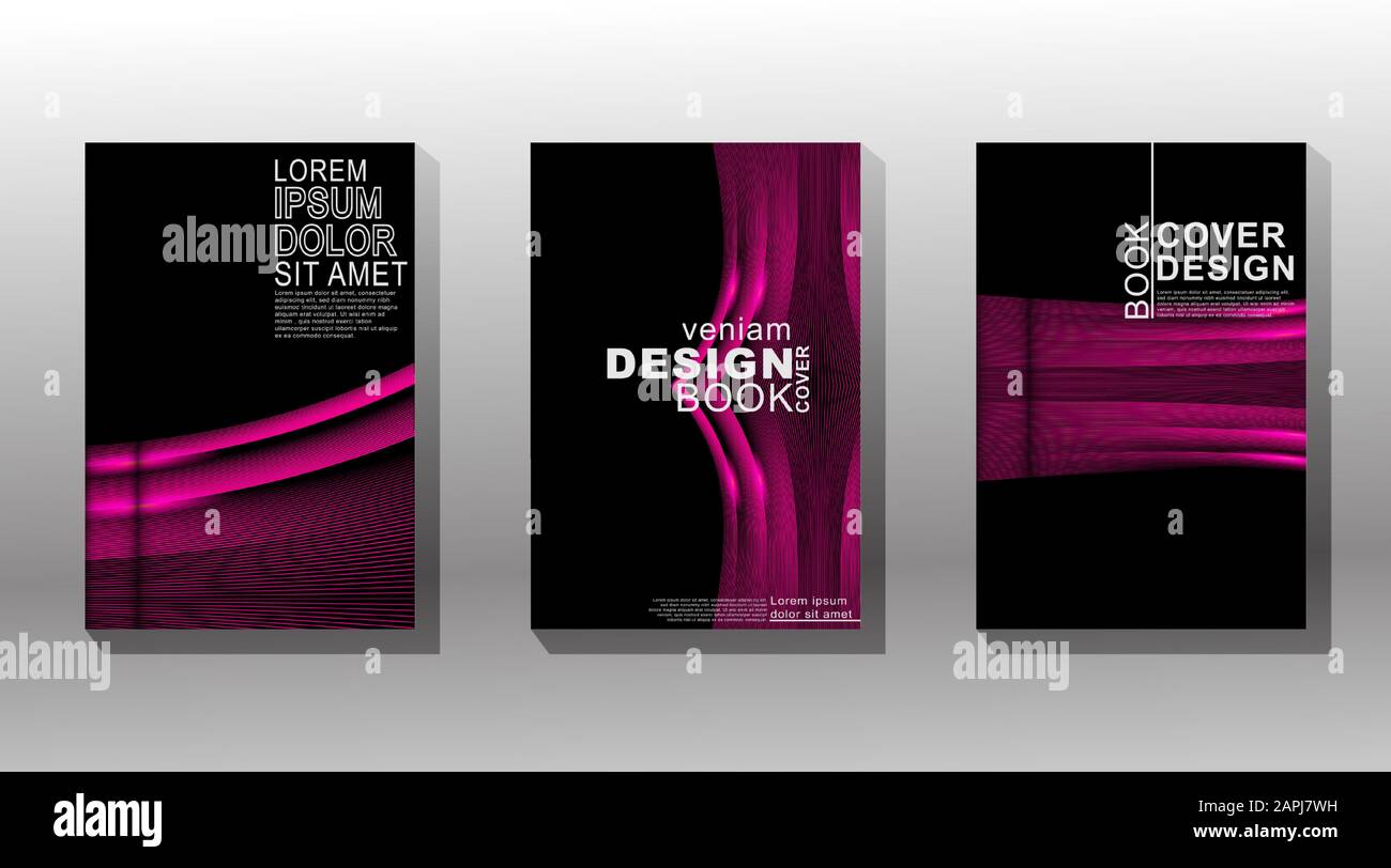 Minimal vector cover design background. New texture for your design. Stock Vector