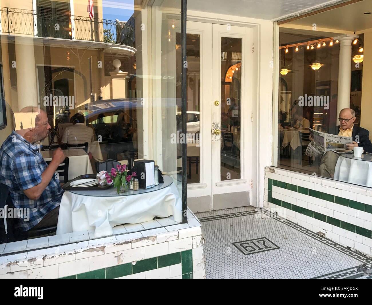 Pastry shop, New Orleans, Louisiana Stock Photo Alamy