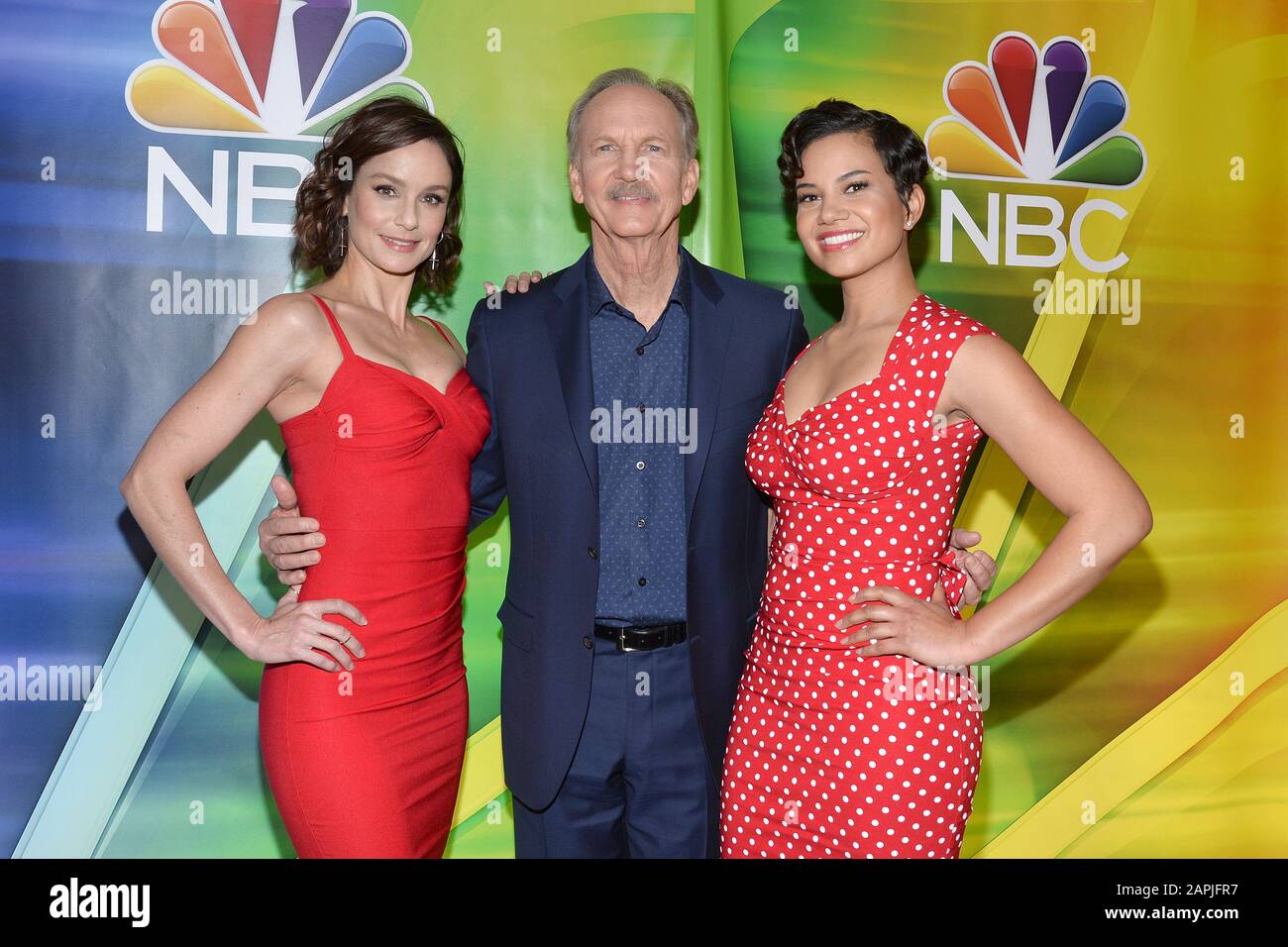 New York, USA. 23rd Jan, 2020. (L-R) Sarah Wayne Callies, Michael O