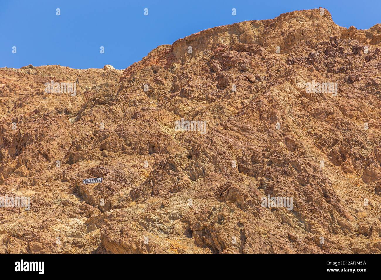Below sea level sign hi-res stock photography and images - Alamy