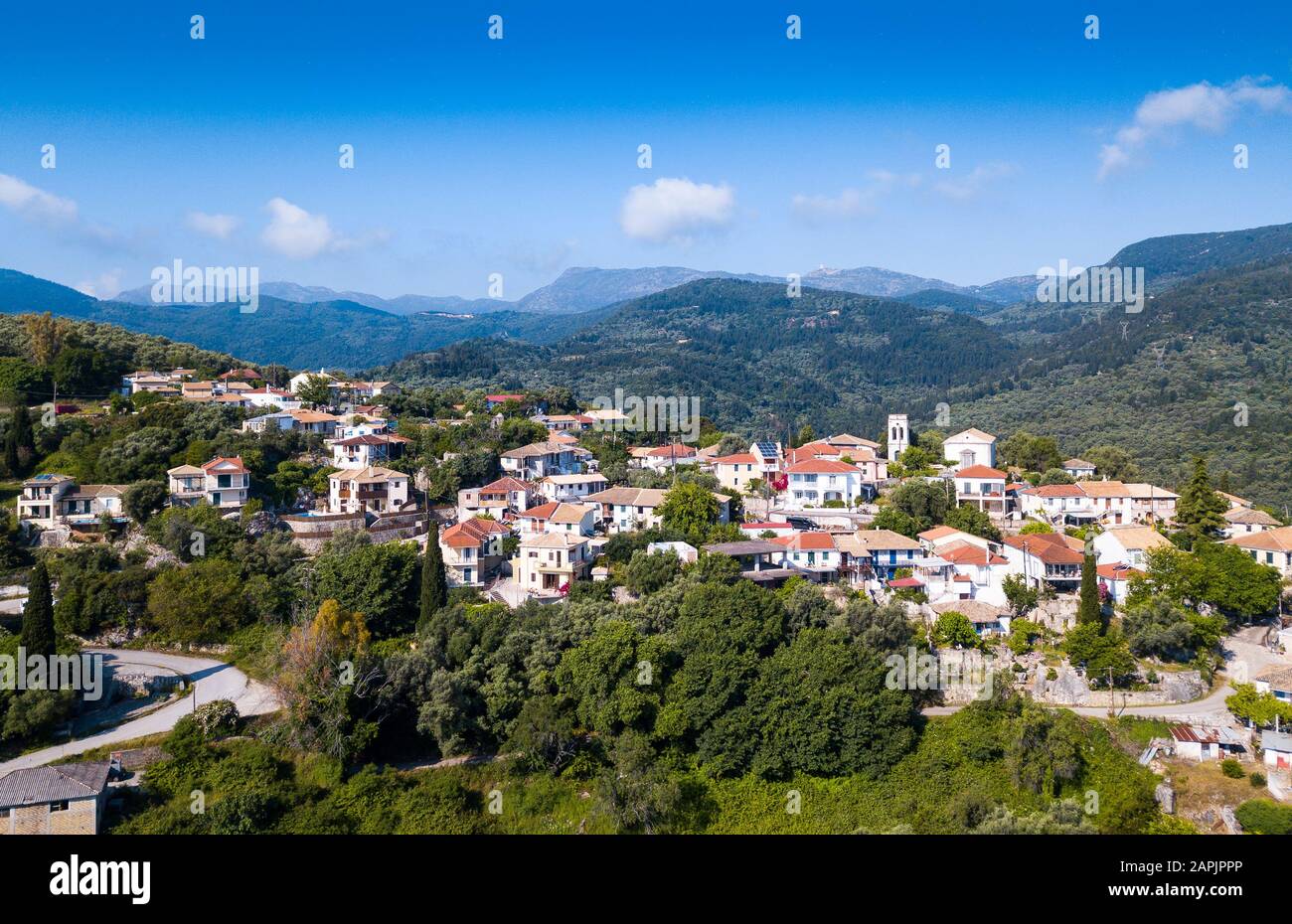 Katouna, Lefkas, Greece Stock Photo