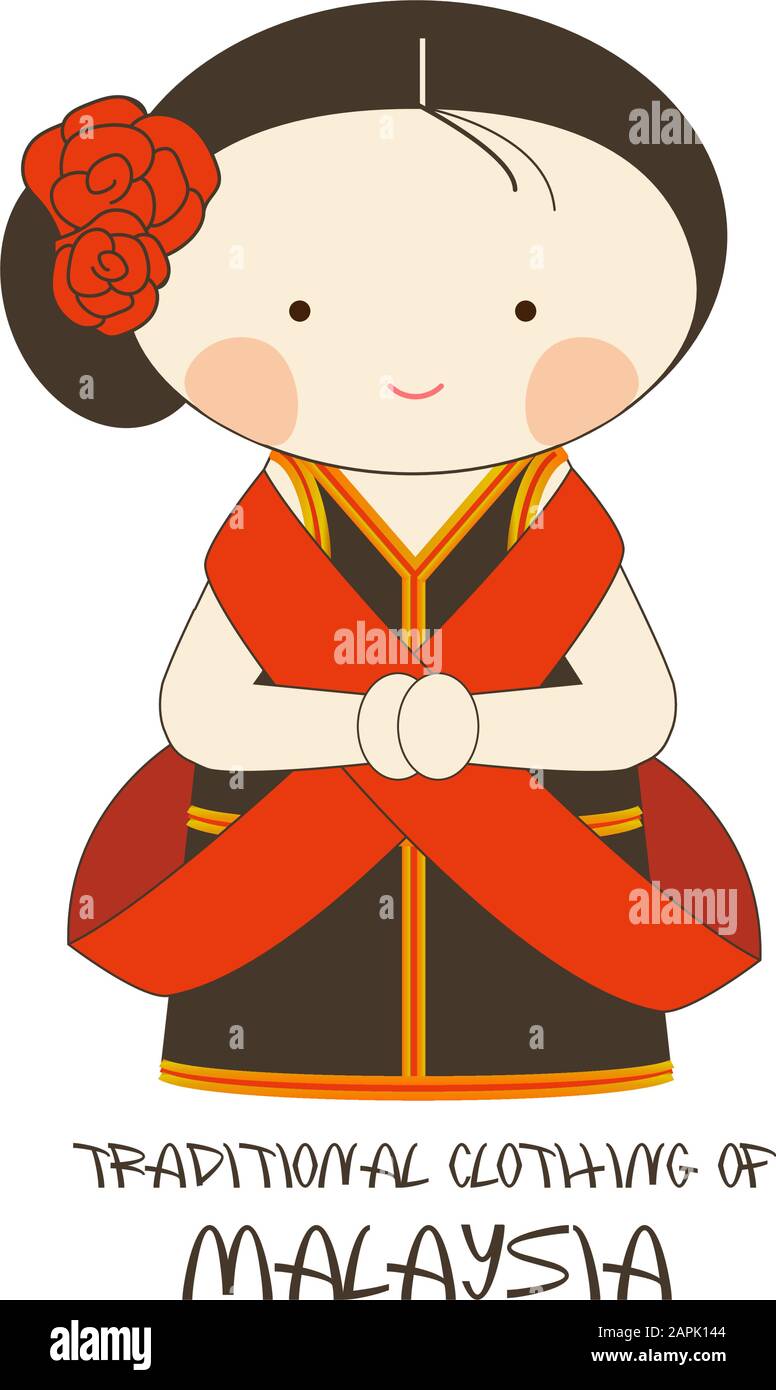 Native malaysian people stock vector images alamy