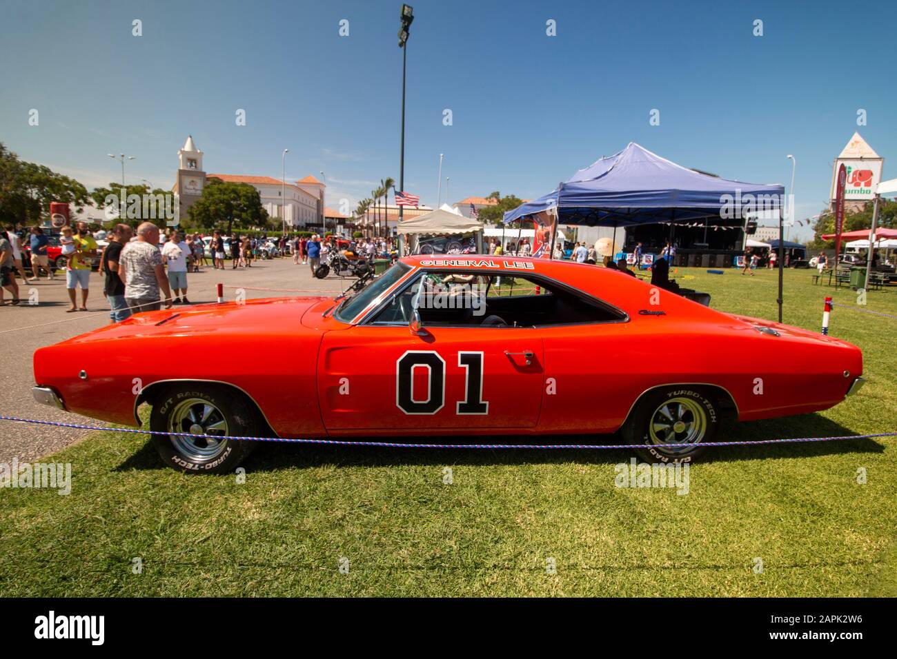 Il generale lee - Dodge Charger veicolo dei duchi di Hazzard fama Foto  stock - Alamy