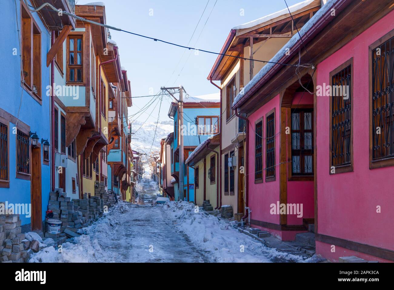 Traditional Turkish Houses High Resolution Stock Photography and Images ...