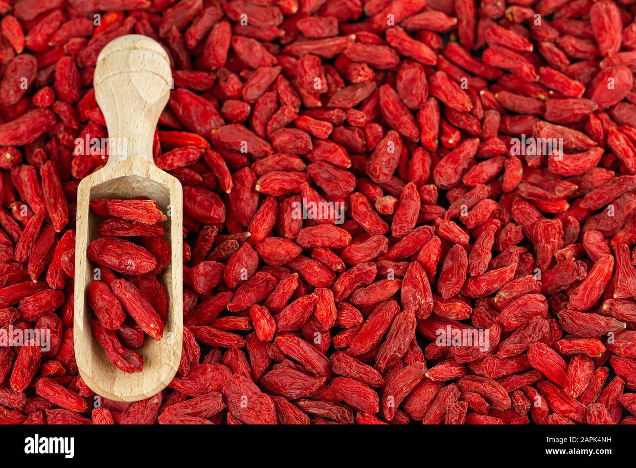 Red Berry Goji Berries Background Stock Photo