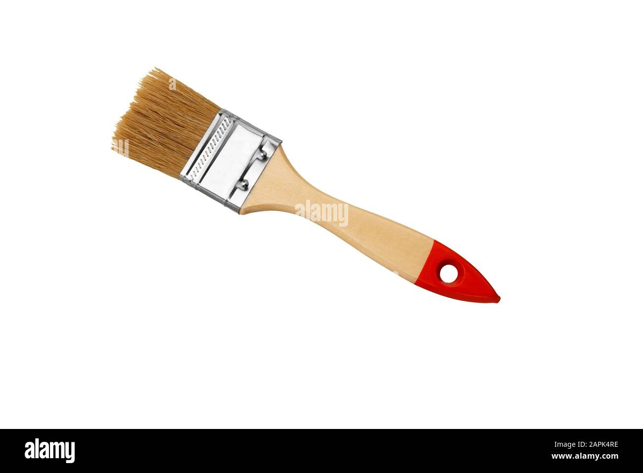 Paint brush isolated on a white background. Stock Photo