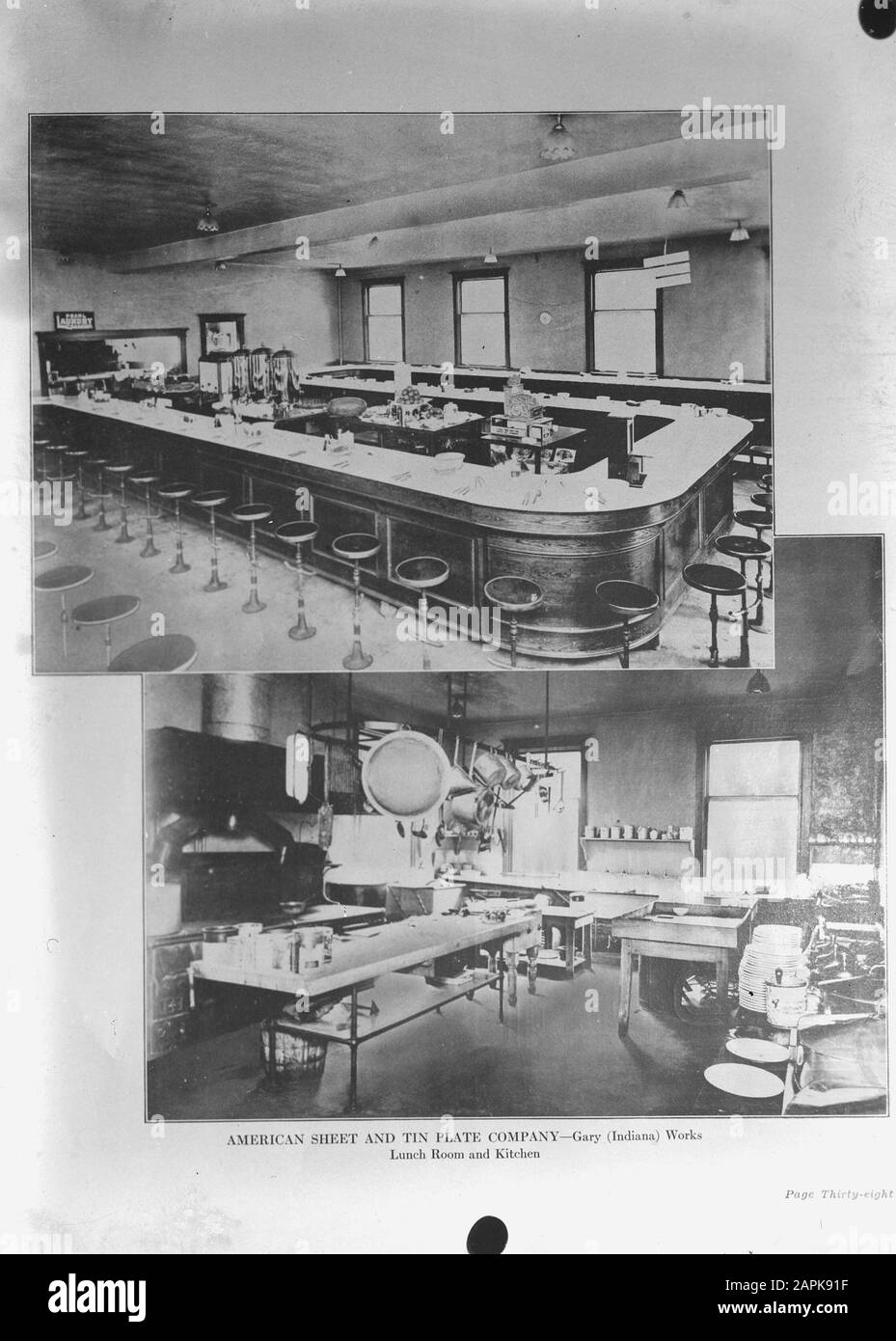 9x12 Canteen and kitchen of the American sheet and tin plate company