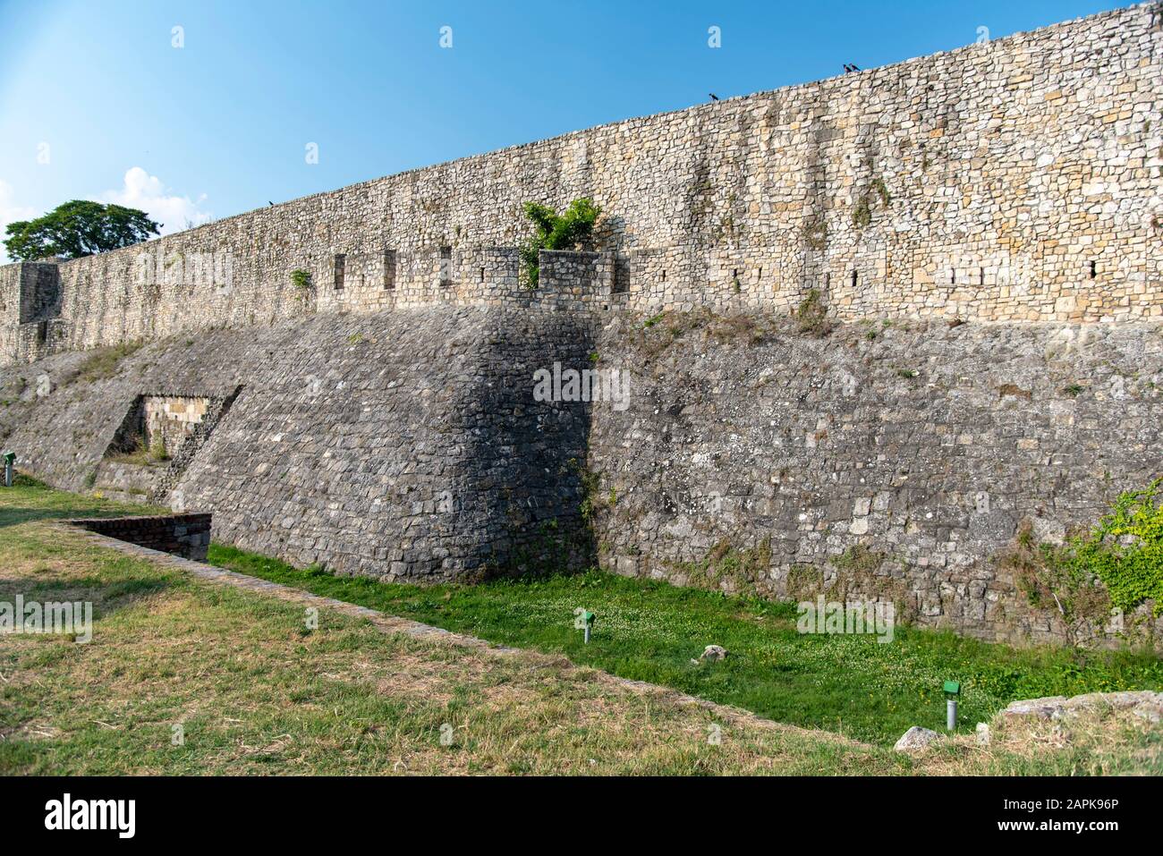 Old Castle from medieval time in Beograd, Serbia Stock Photo