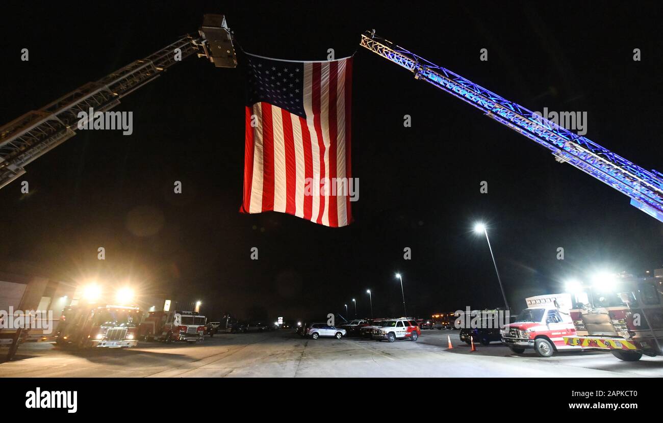 Union Grove, Wisconsin, USA. 10th Nov, 2019. Visitation and a memorial service were held at