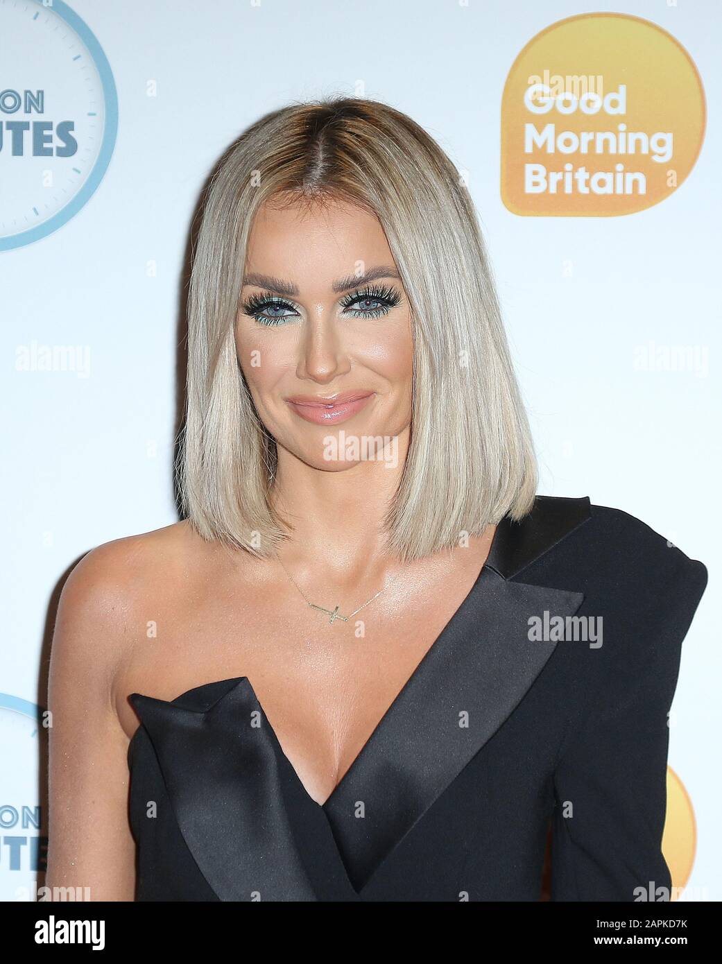 Laura Anderson, Good Morning Britain 1 Million Minutes Awards, Television Centre White City, London, UK, 23 January 2020, Photo by Richard Goldschmidt Stock Photo