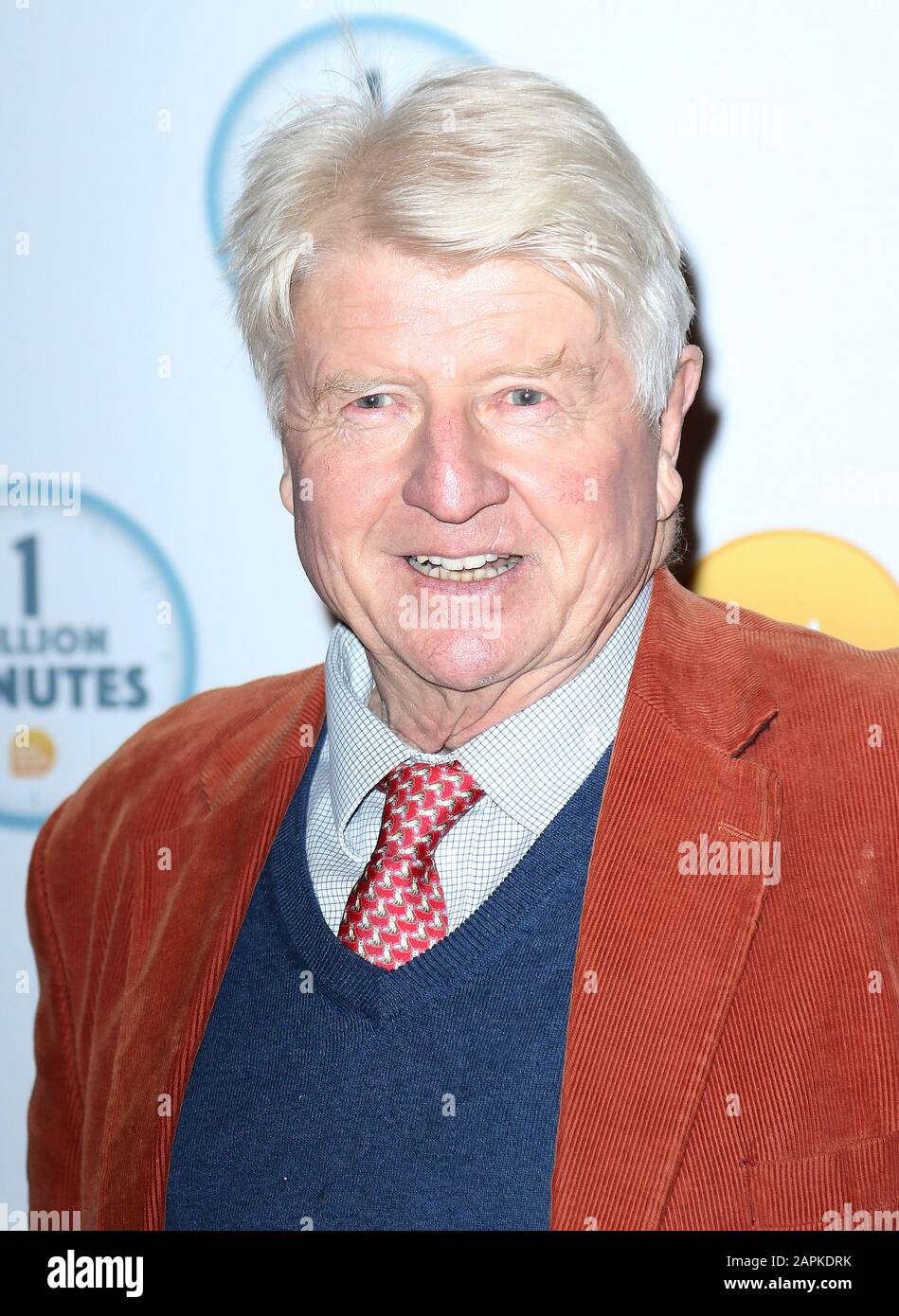 Stanley Johnson, Good Morning Britain 1 Million Minutes Awards, Television Centre White City, London, UK, 23 January 2020, Photo by Richard Goldschmid Stock Photo