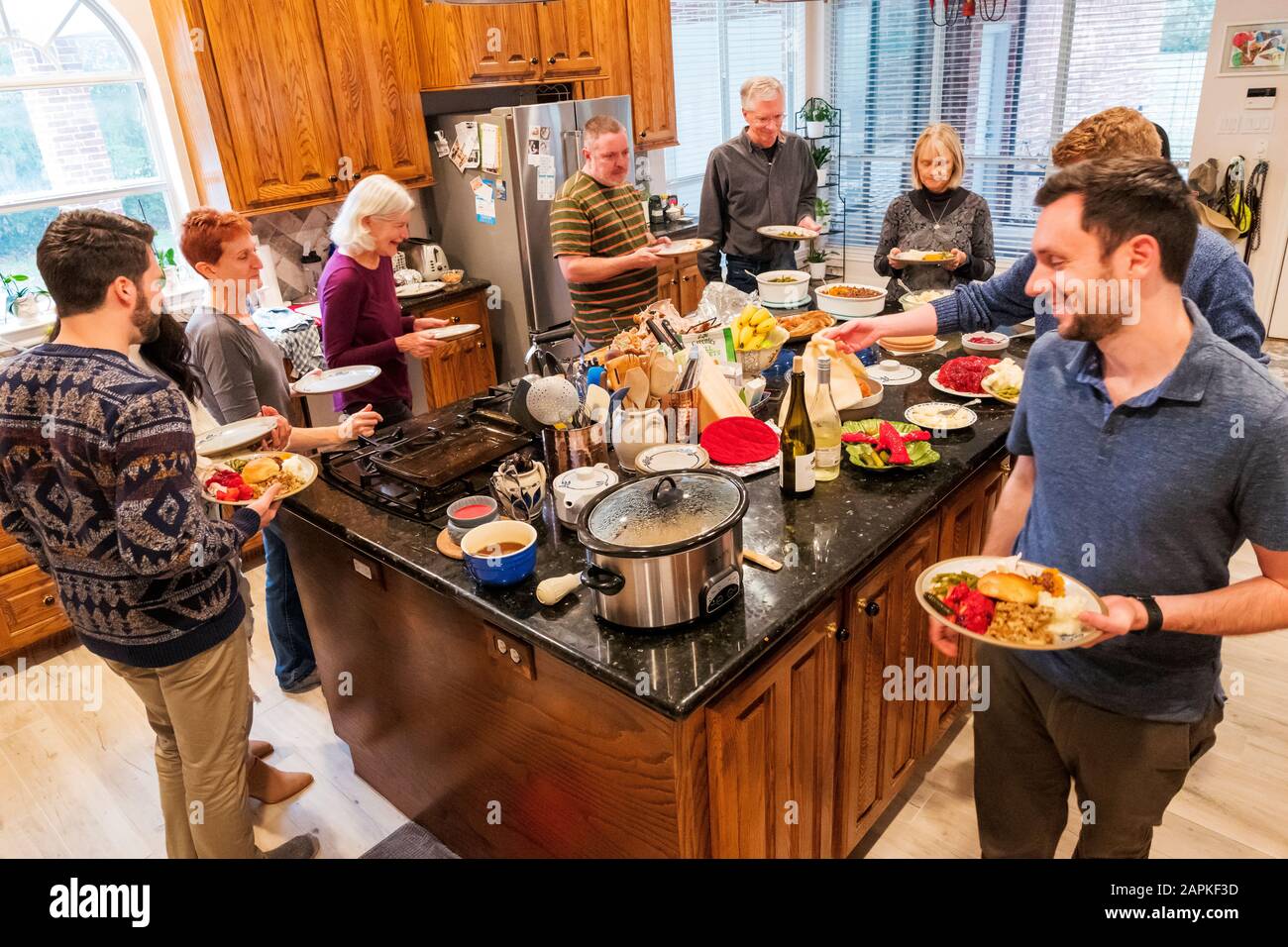 Soup from thanksgiving turkey