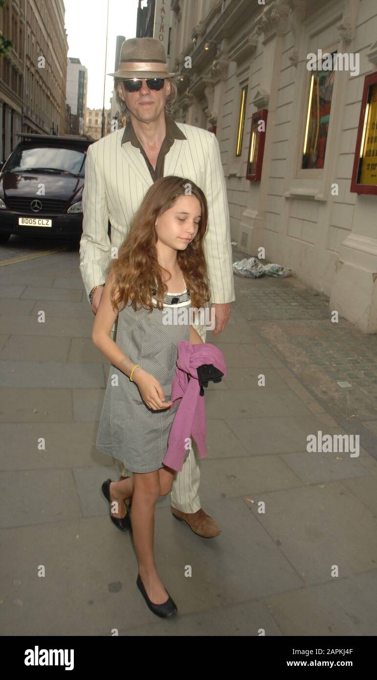 Bob Geldof and Heavenly Hiraani Tiger Lily Hutchence Geldof opening