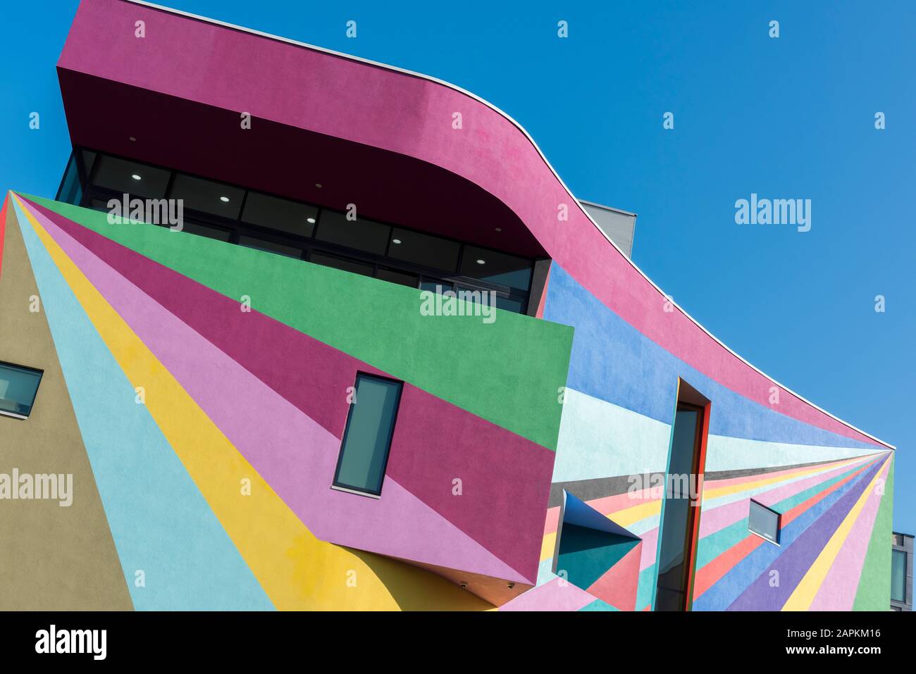 Exterior view of the Towner Art Gallery, Eastbourne, East Sussex, England, UK. Stock Photo
