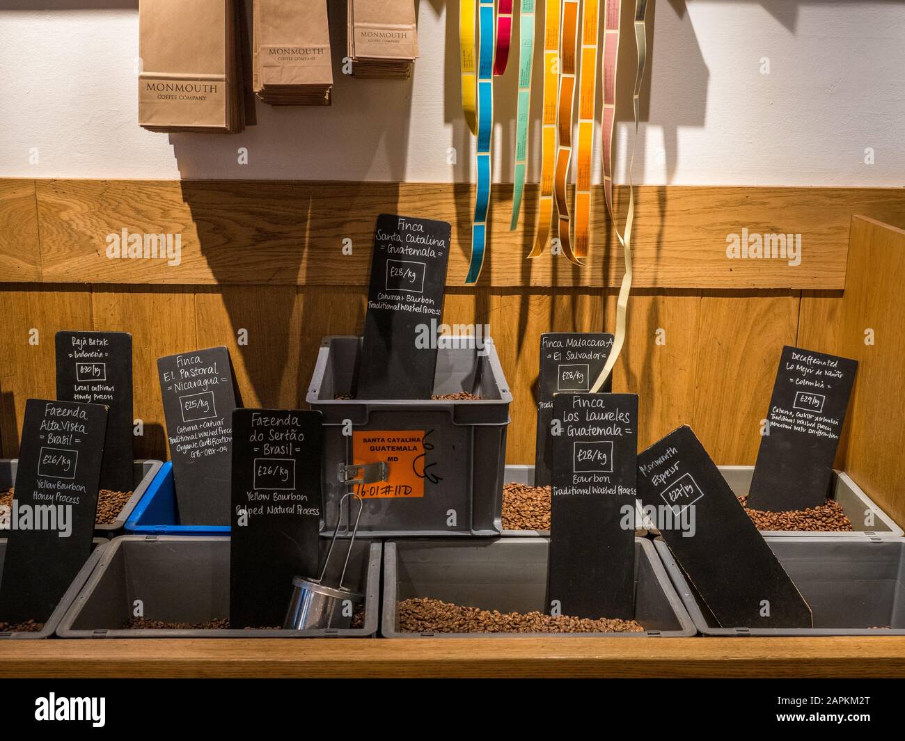 High Quality Coffee Beans, at Monmouth Coffee, Seven Dials, Covent