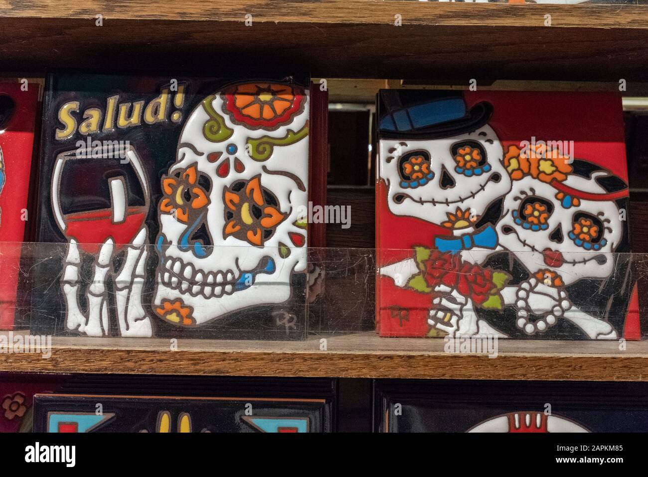 Day of the dead wall tiles hires stock photography and images Alamy