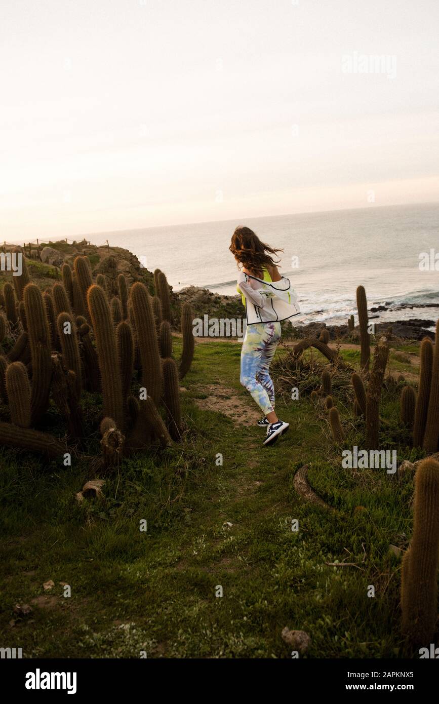 Stunning view hiker woman hi-res stock photography and images - Alamy