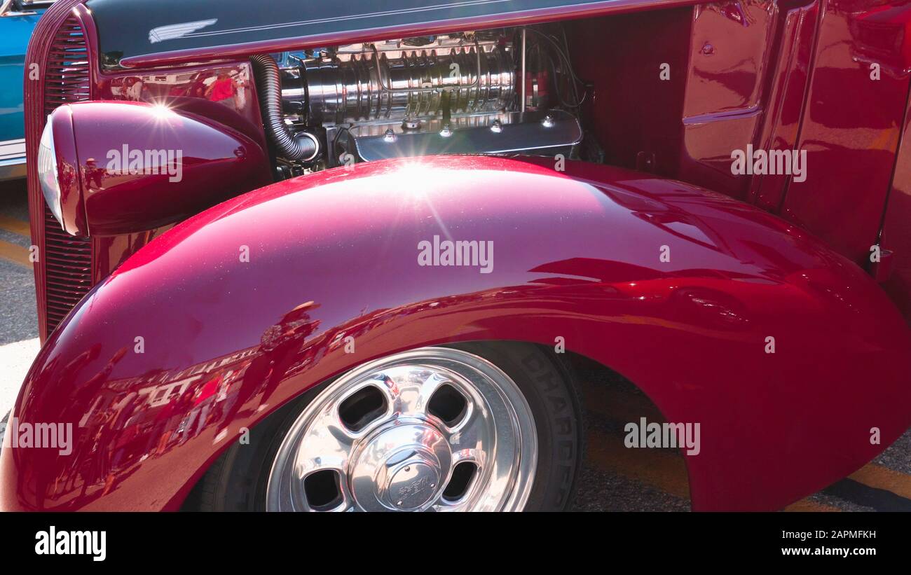 Cayucos, California/USA November 2, 2019 Cayucos car show. Classic