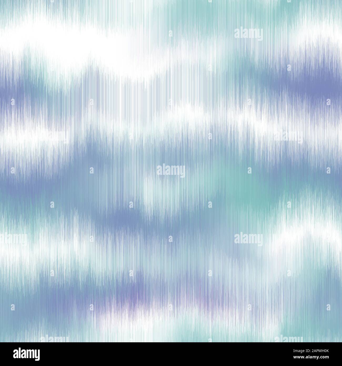 Soft blurry ikat gradient ombre seamless indigo Stock Vector