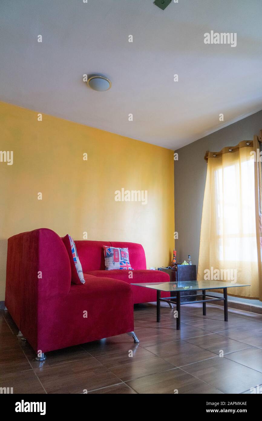 A clean room for a couple or single Stock Photo