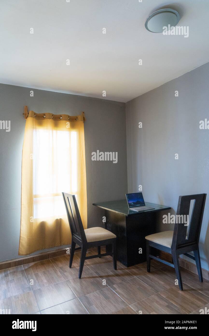 A clean room for a couple or single Stock Photo